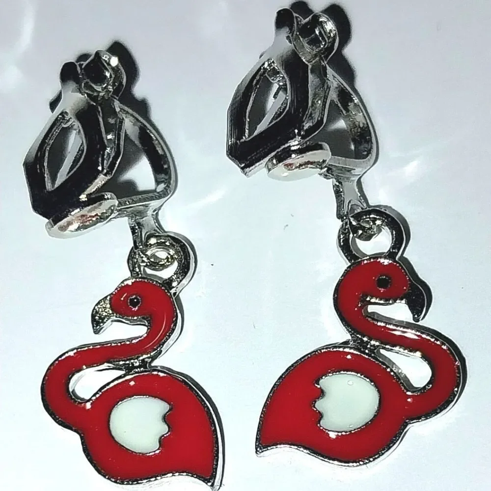 Super cute kid's fashion clip-on earrings